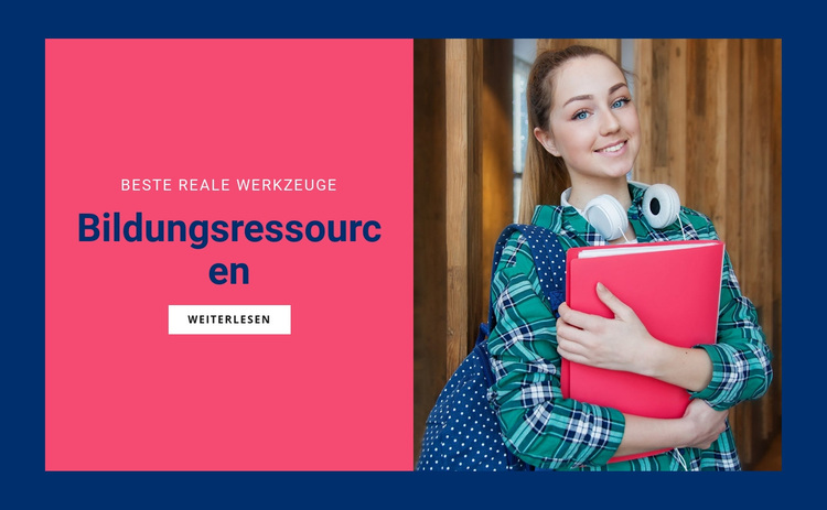 Bildungsressourcen WordPress-Theme