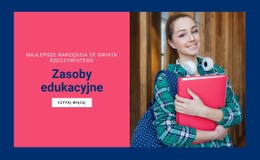 Gotowy Do Użycia Kreator Stron Internetowych Dla Zasoby Edukacyjne