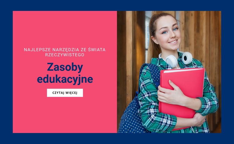 Zasoby edukacyjne Szablony do tworzenia witryn internetowych