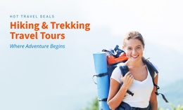 Pěší Turistika, Trekking, Cestování