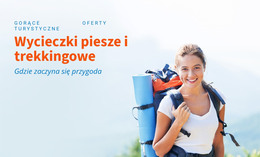 Piesze Wycieczki, Trekking, Wycieczki Turystyczne - Szablon HTML I CSS