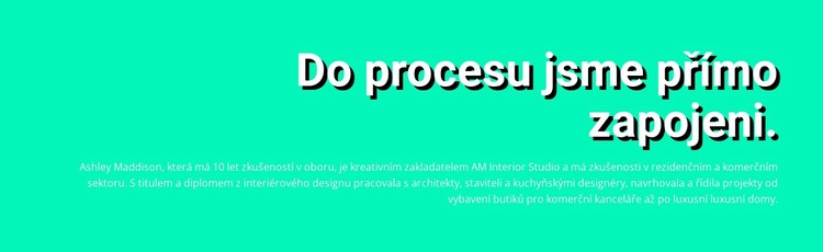 Okruh na barevném pozadí Téma WordPress