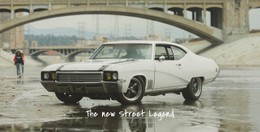 CSS Menu For Retro Cars