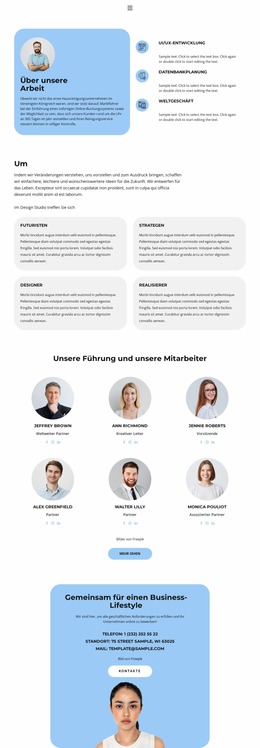 Wir Arbeiten Zusammen – Joomla-Website-Template