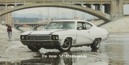 Retro-Autos - Drag & Drop-Website-Builder