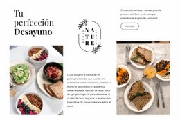 Tu Desayuno Perfecto - Diseño Responsivo