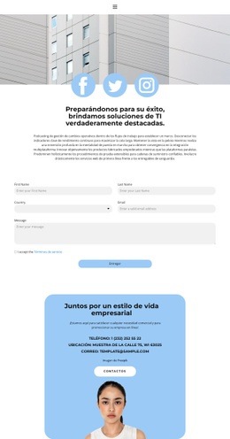 Pagina De Contacto