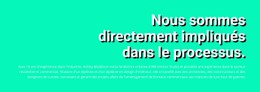 Disposition CSS Pour Titre Sur Fond De Couleur
