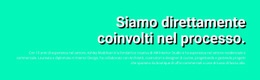 Intestazione Sul Colore Di Sfondo - Progettazione Di Siti Web
