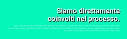 Intestazione Sul Colore Di Sfondo - Bellissimo Modello HTML5