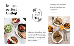 Uw Perfecte Ontbijt - E-Commercefunctie Bekijken