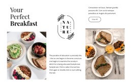 Din Perfekta Frukost - HTML Designer
