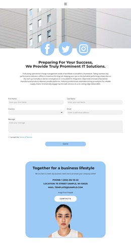 Come Get Acquainted - WordPress Website Builder Free