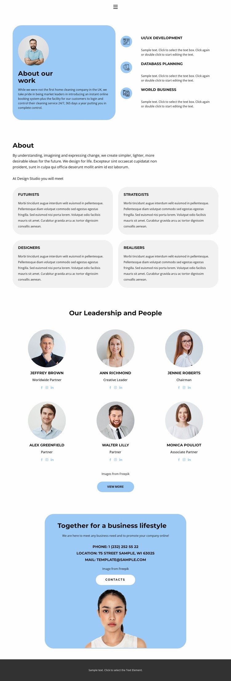 We work together WordPress Website Builder