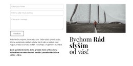 Rádi Vás Uslyšíme - Bezplatná Šablona