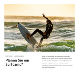 Surfunterricht Für Anfänger – Premium-WordPress-Theme