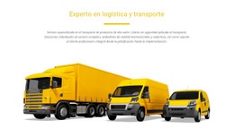 Experto En Logística Y Transporte Plantillas Web