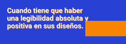 Rectángulo De Encabezado Y Color: Página De Destino HTML