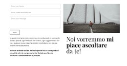 Ci Piacerebbe Ascoltarti Sito Reattivo