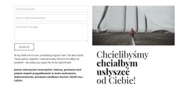 Bardzo Chcielibyśmy Cię Usłyszeć – Konfigurowalny Szablon