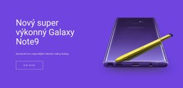 Samsung Galaxy Note – Téma WordPress