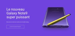 Samsung Galaxy Note Modèle