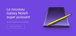 Démo De Modèle Pour Samsung Galaxy Note