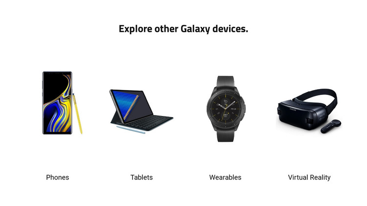 Modern devices Homepage Design