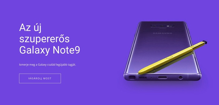 Samsung Galaxy Note CSS sablon