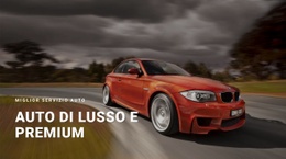Auto Di Lusso E Premium - Progettazione Di Siti Web Professionali