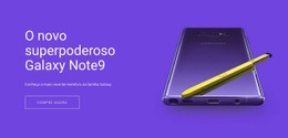 Galaxy Note Samsung - Construtor De Sites Para Download Gratuito