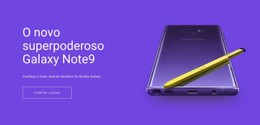 Demonstração De Modelo Para Galaxy Note Samsung