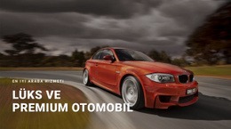 Lüks Ve Premium Otomobil - Duyarlı HTML Şablonu