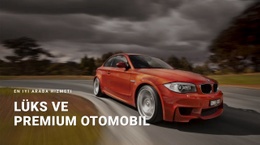 Lüks Ve Premium Otomobil - HTML5 Şablonu Ilhamı