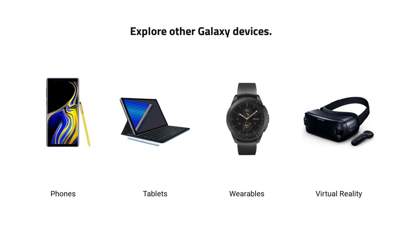 Modern devices Web Page Design