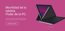 Creador De Sitios Web Exclusivo Para Soluciones Para Tabletas Móviles