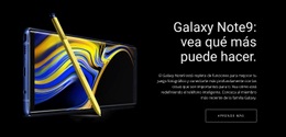 Nota De La Galaxia - Diseño Responsivo