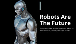 A Robotok A Jövő - Website Creator HTML