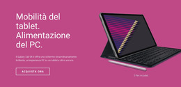 Soluzioni Tablet Mobili - Modello Di Sviluppo Web