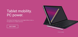 Mobile Tablet Solutions - Create Amazing Template