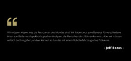 Testimonials Auf Dunklem Hintergrund - Vollständig Responsive Vorlage