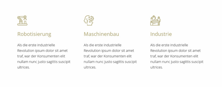 Robotertechnik Joomla Vorlage