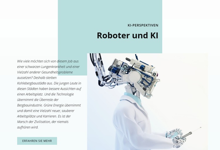 KI und die Robotik-Revolution Vorlage