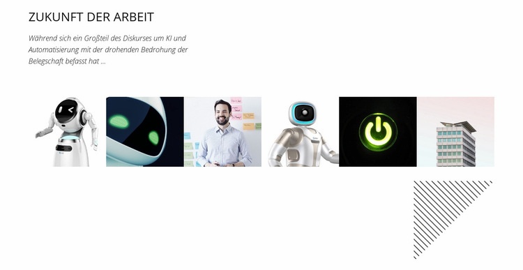 Neueste Innovationen in der Robotik Website design