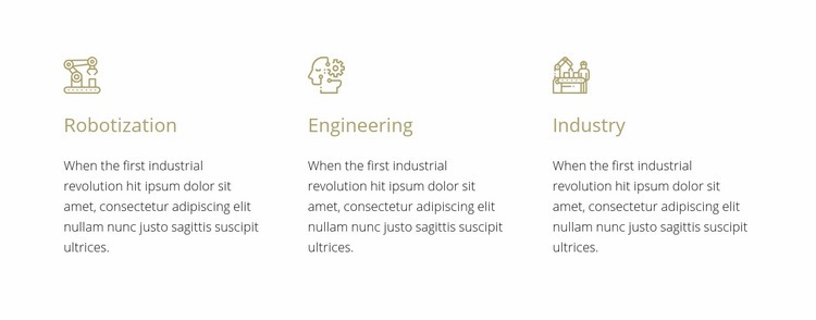 Robotics engineering Elementor Template Alternative