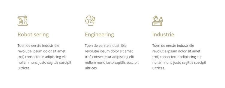 Robotica-engineering Sjabloon