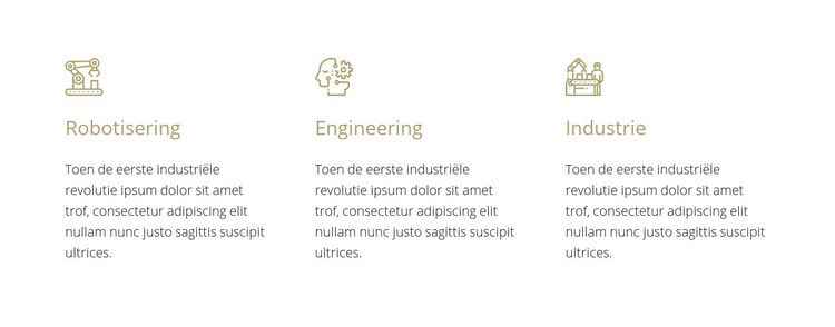 Robotica-engineering Website ontwerp