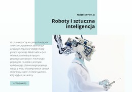 Szablon Strony Docelowej AI I Rewolucja W Robotyce