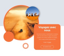 Circuits D'Aventure Actifs - Modèle HTML5 Réactif