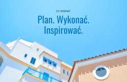 Planuj, Wykonuj, Inspiruj - Szablony Witryn Internetowych